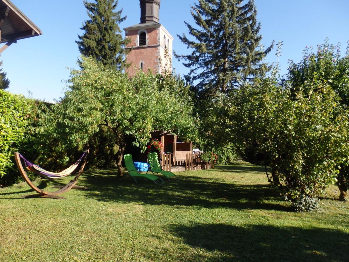 Au Coeur Des Alpes Bed & Breakfast Marignier Bagian luar foto