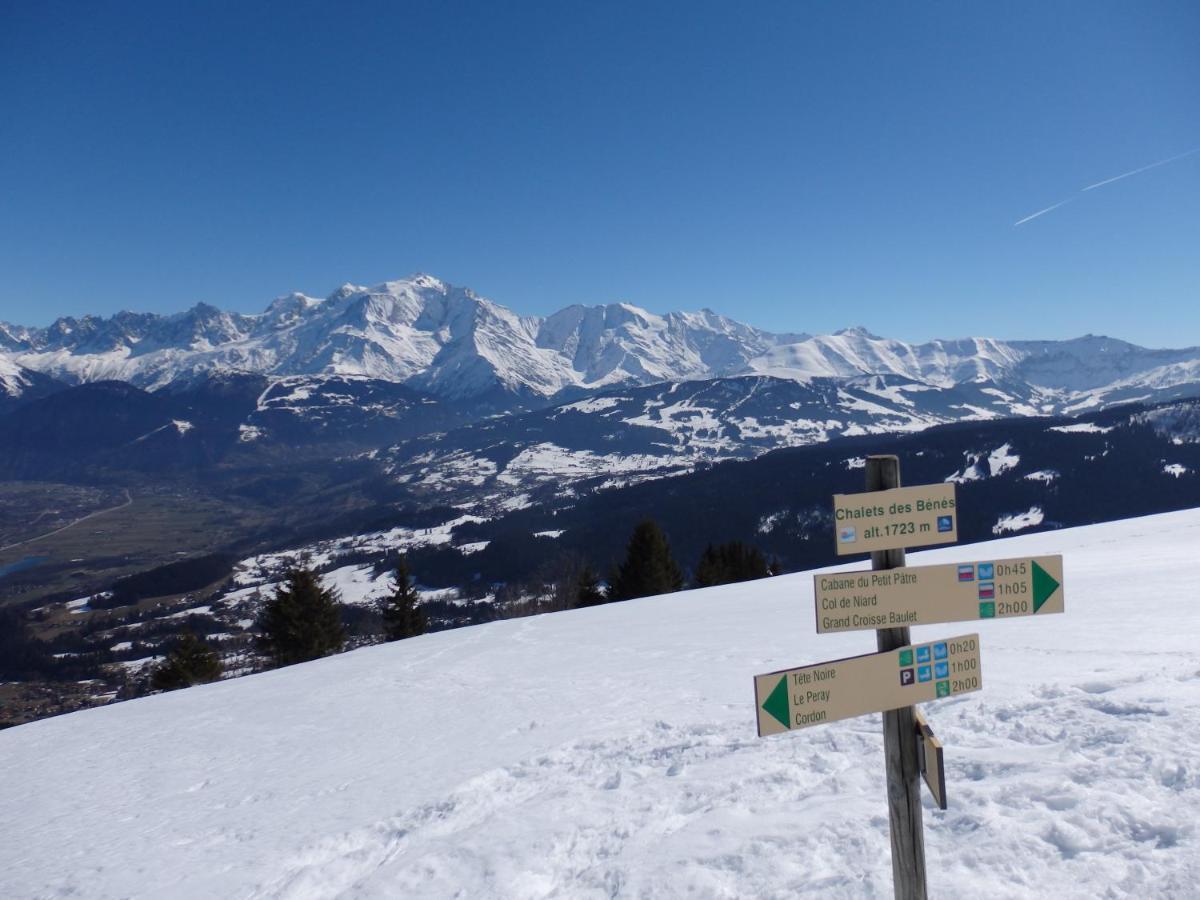 Au Coeur Des Alpes Bed & Breakfast Marignier Bagian luar foto