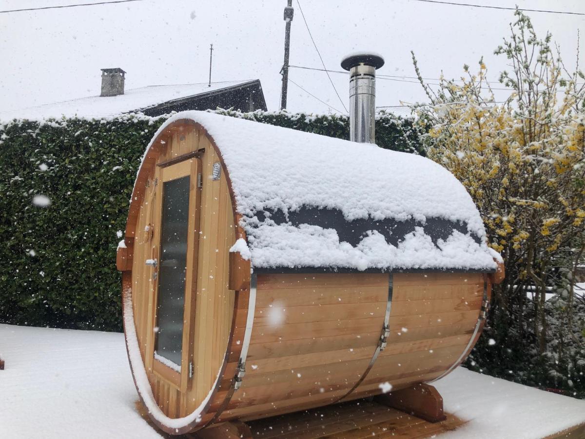 Au Coeur Des Alpes Bed & Breakfast Marignier Bagian luar foto
